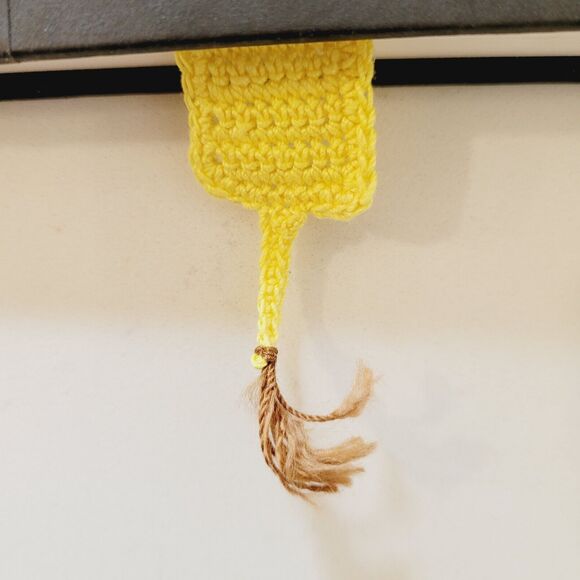 Giraffe Handmade Crochet Bookmark Funny Book Lover Unique Gift - Picture 4 of 10